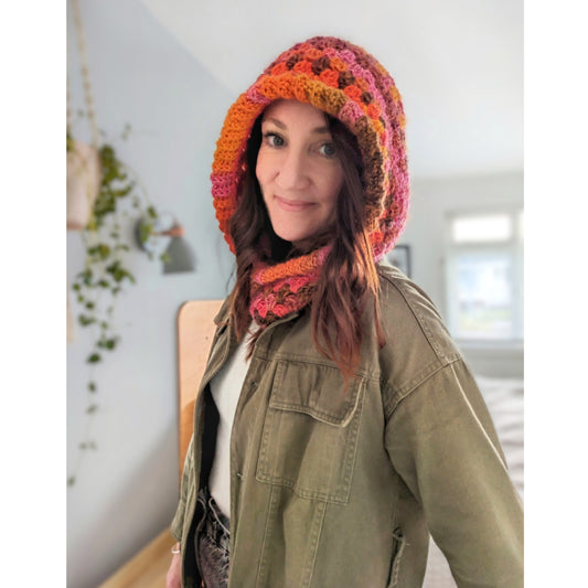 crochet hood