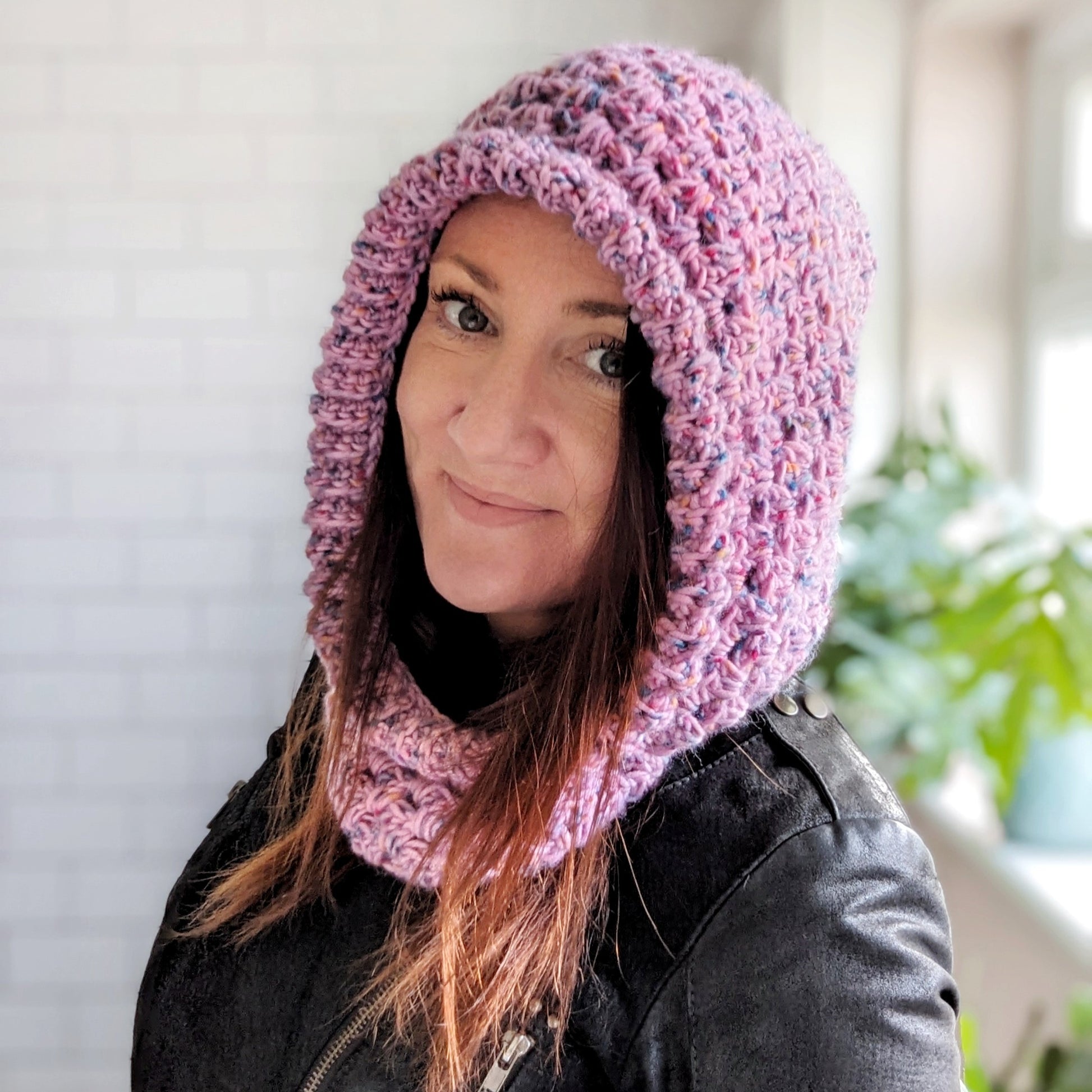 crochet hood