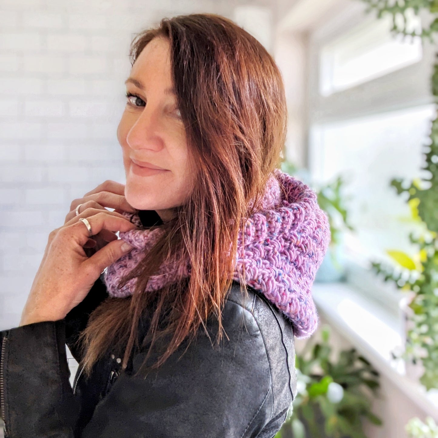 crochet hood