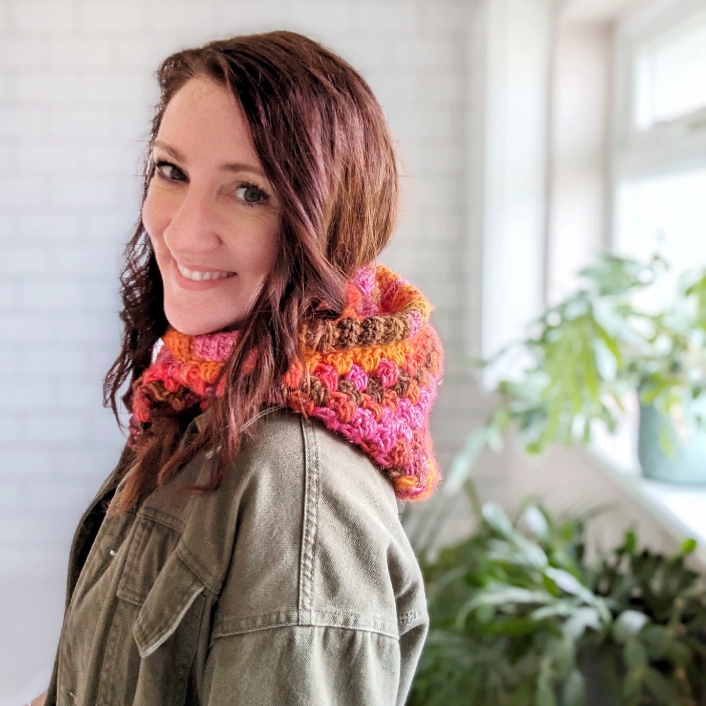 crochet hood