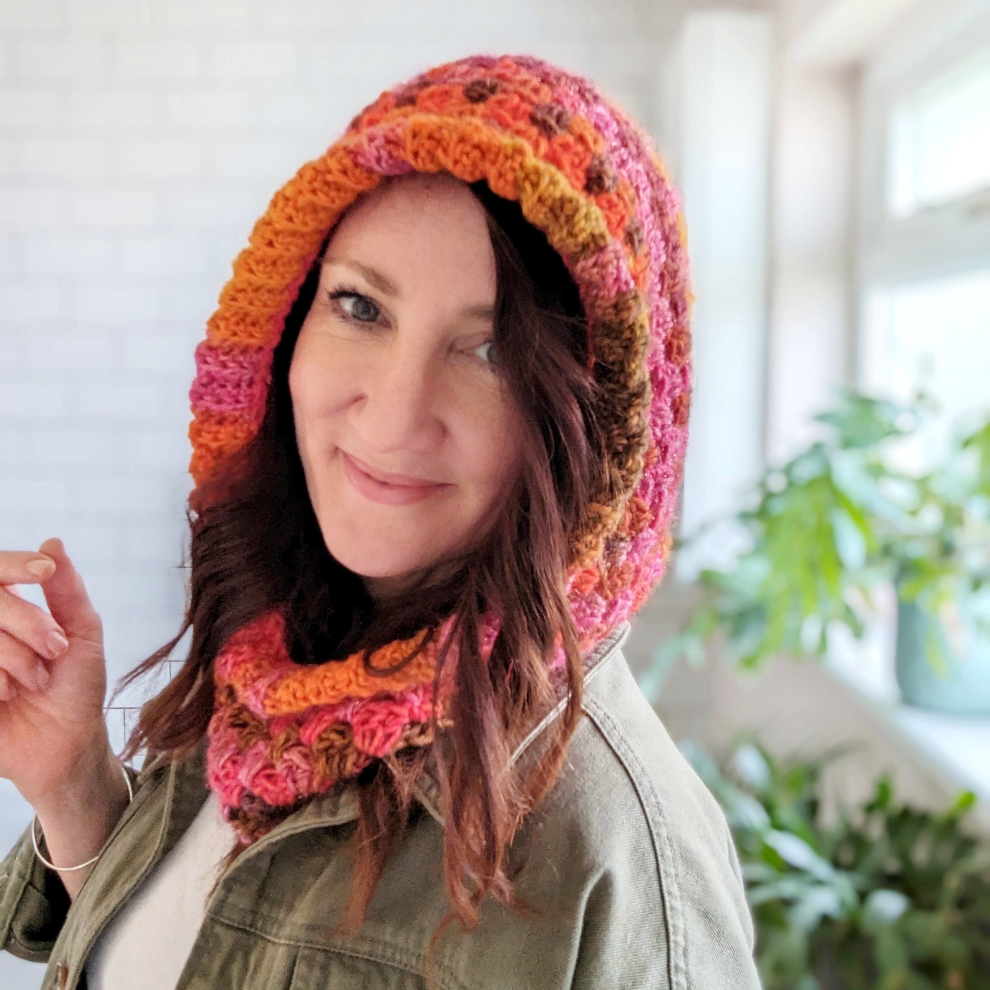 crochet hood