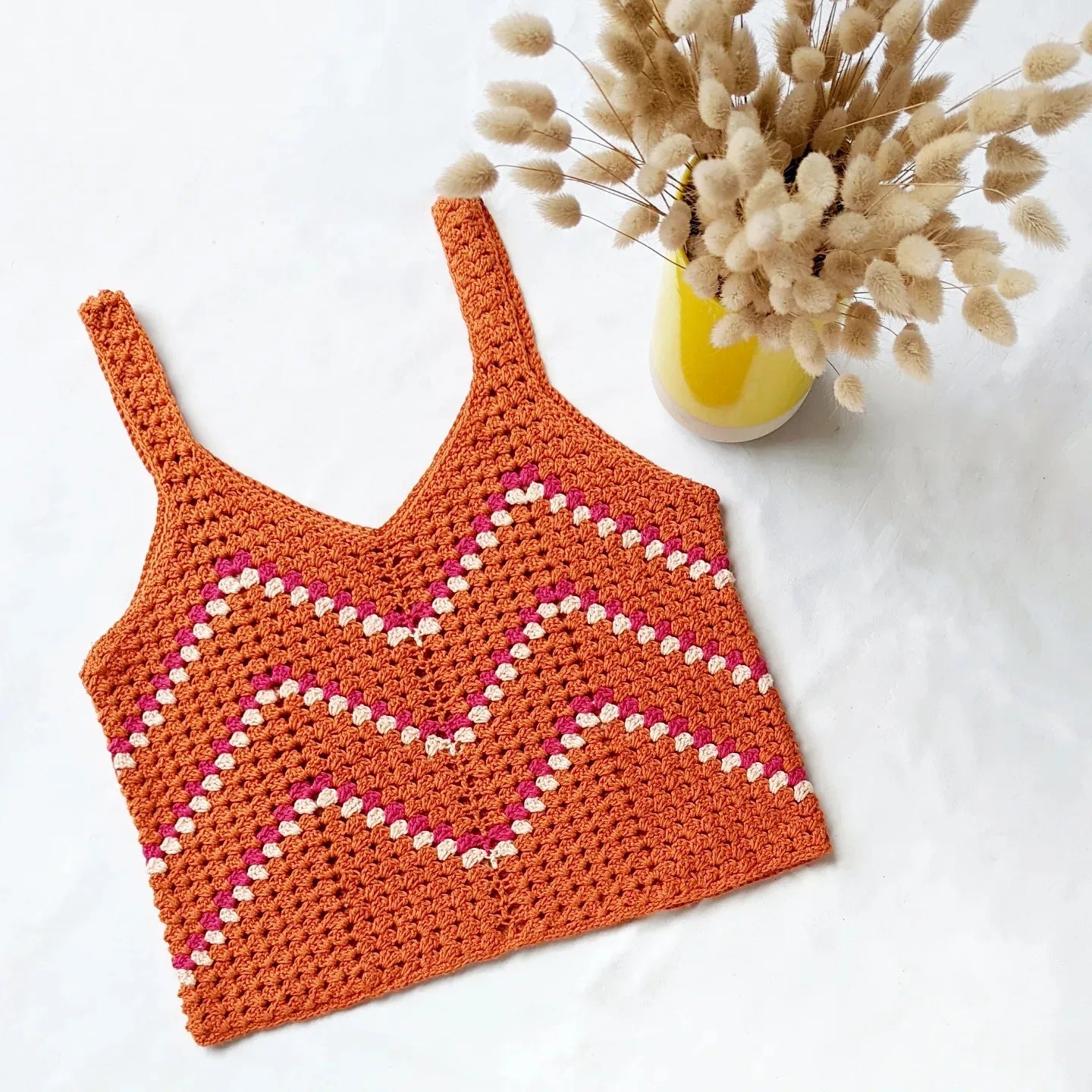 Chevron vest crochet pattern - Downloadable PDF