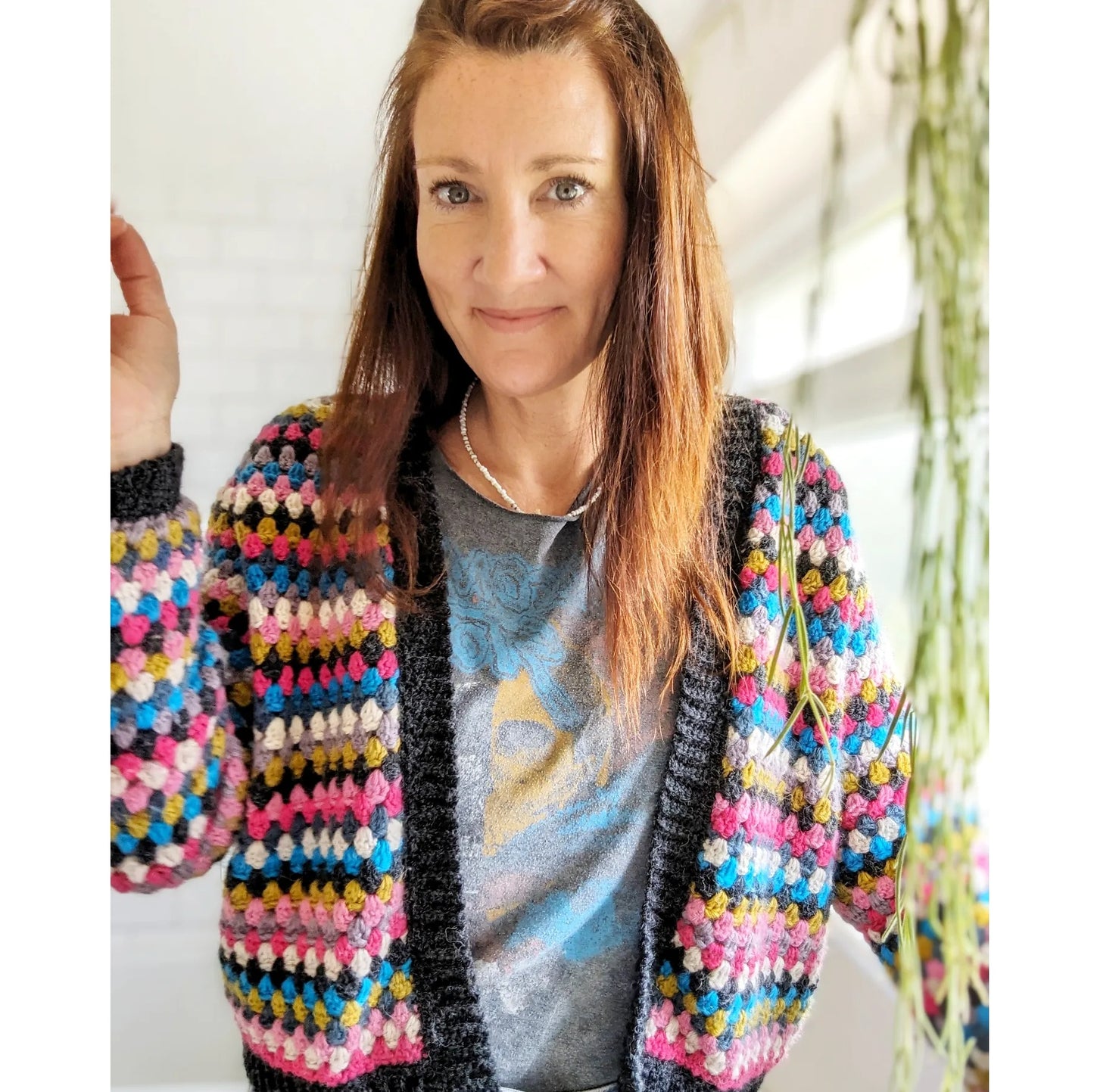 Lowrider cardigan crochet pattern - Downloadable PDF