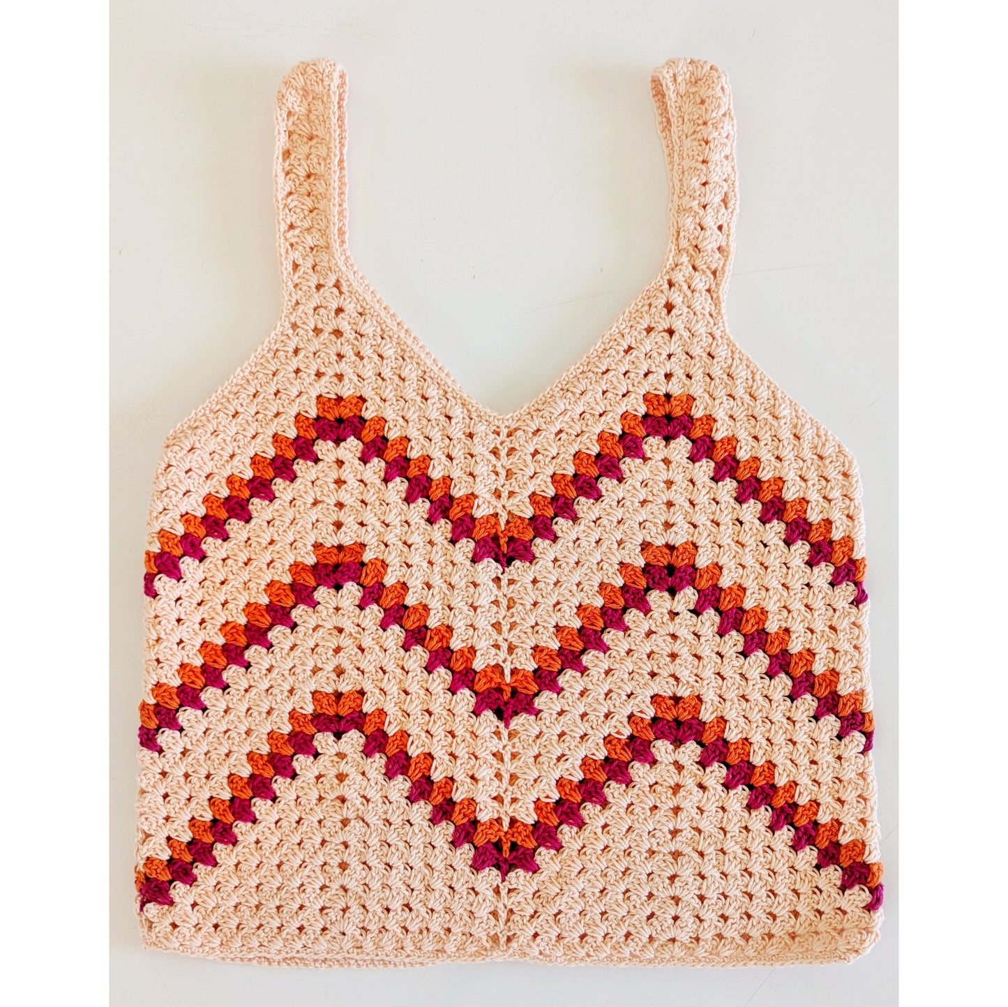 Chevron vest crochet pattern - Downloadable PDF