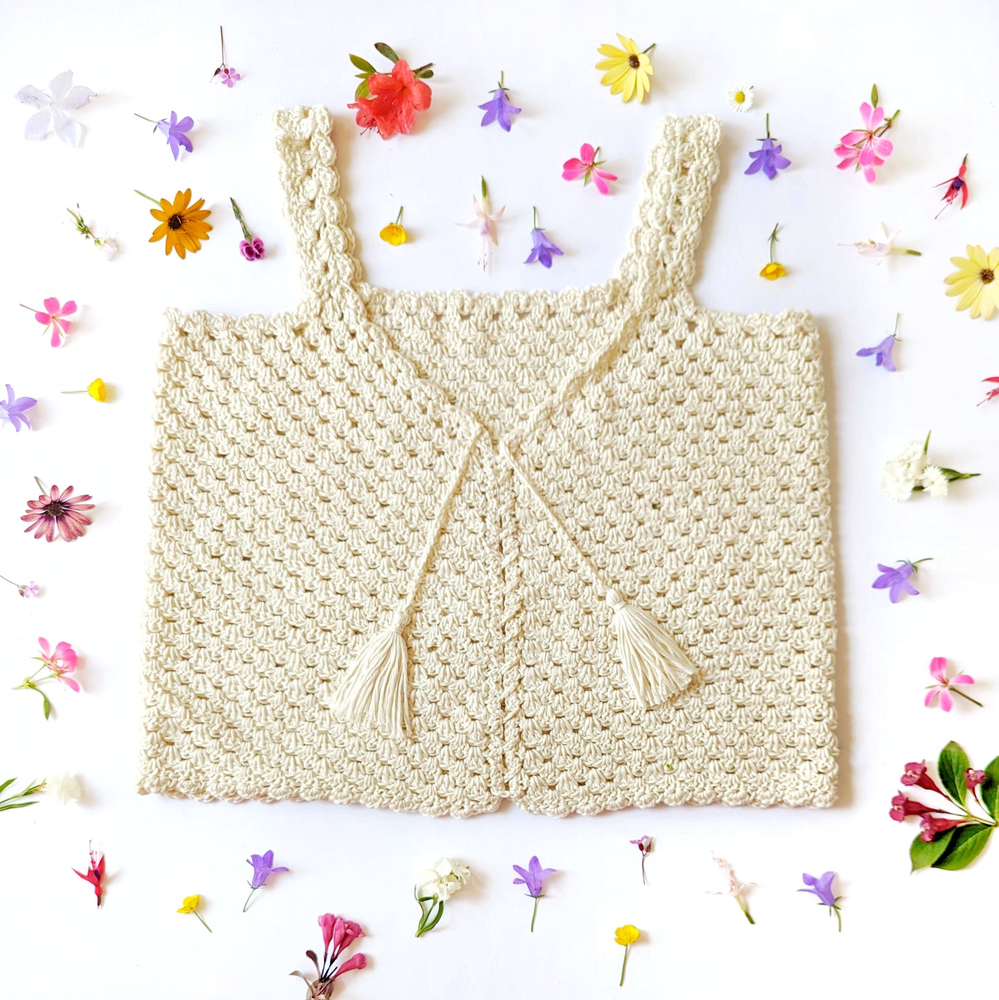 Rumours Vest crochet pattern - Downloadable PDF