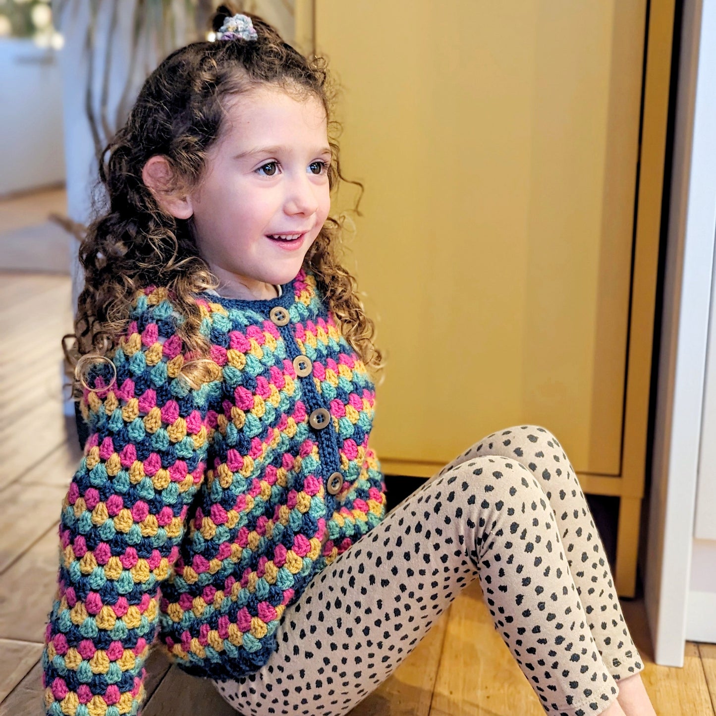Kids Granny Go Round cardigan