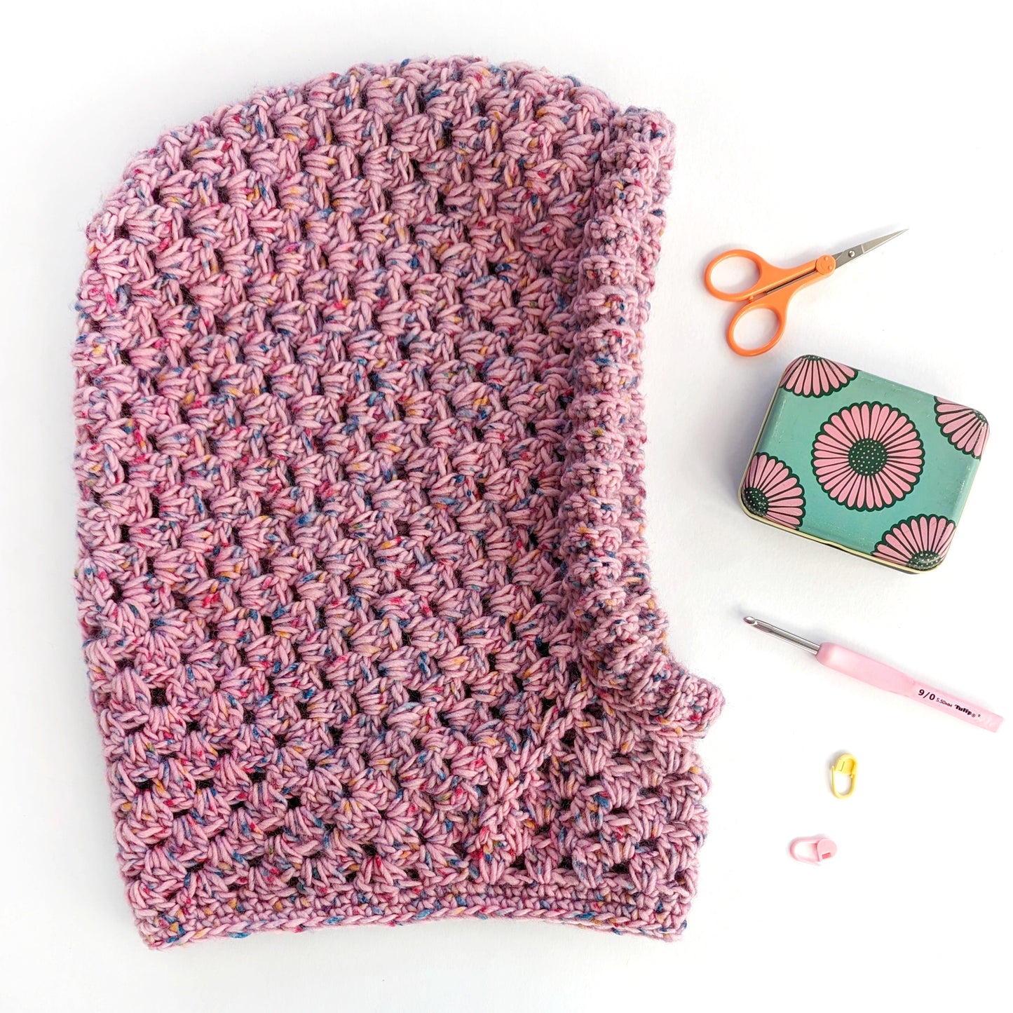 Mellow Hood crochet pattern - Downloadable PDF