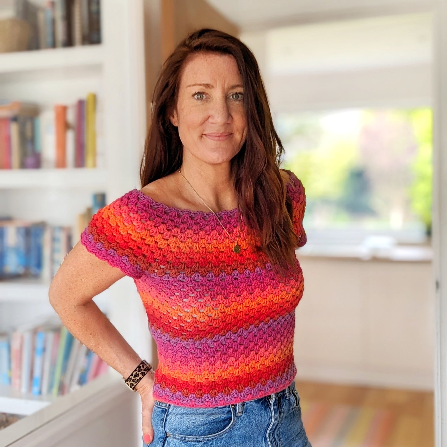 Stories top crochet pattern - Downloadable PDF