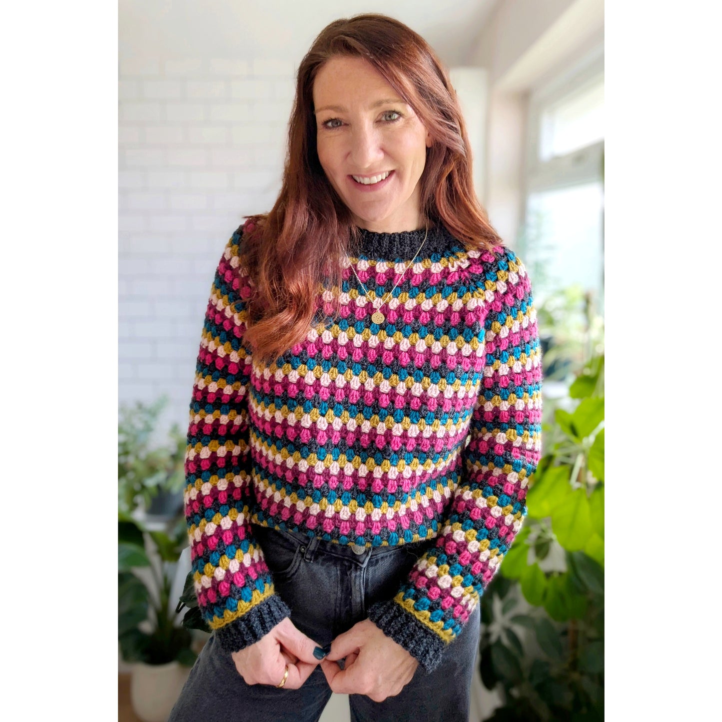 Crafter Hood crochet pattern - Downloadable PDF