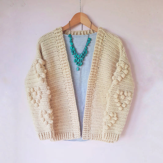 Bobble Heart Cardigan