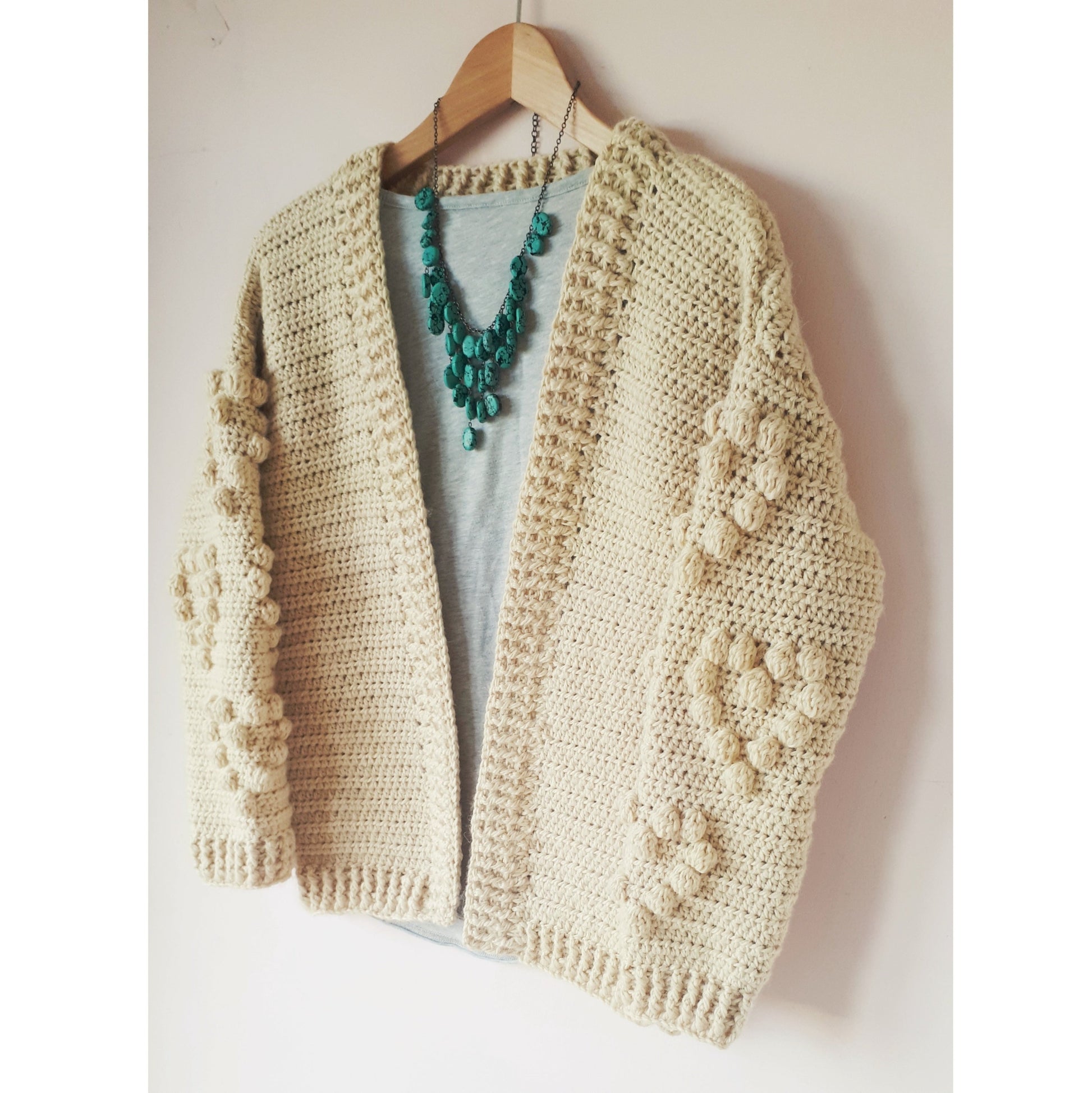 Bobble Heart Cardigan