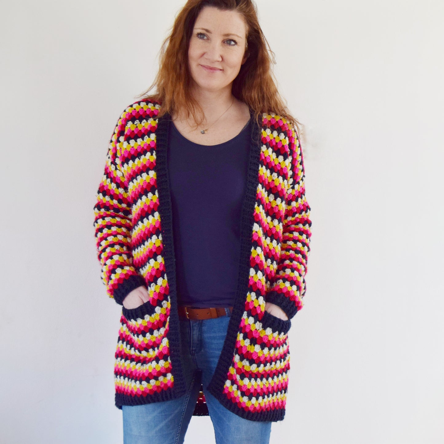 Granny Rocks cardigan crochet pattern - Downloadable PDF