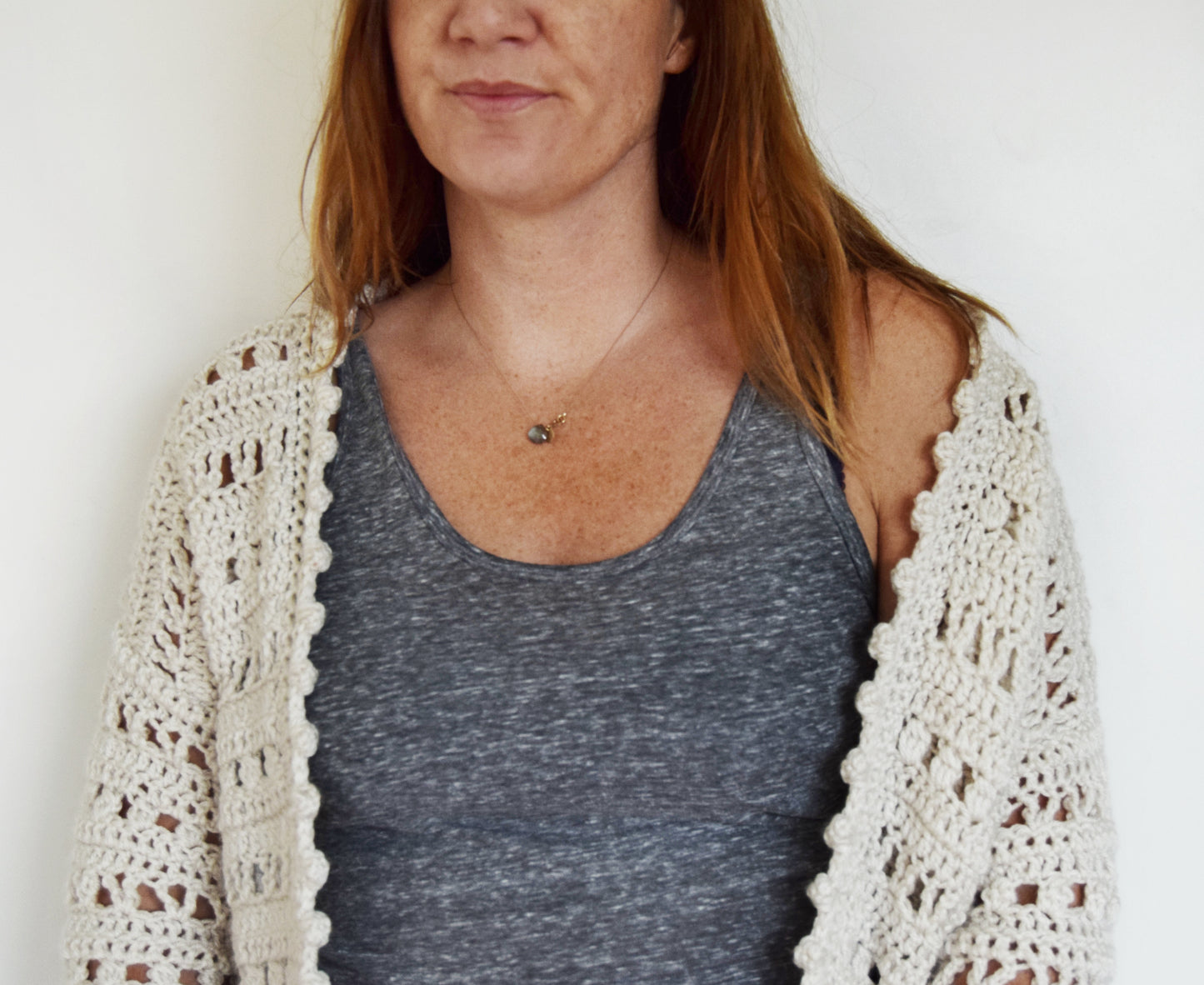 Macrame cardigan