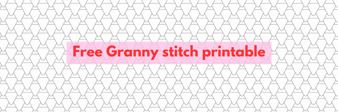 free granny stitch printable