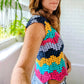 Ripple top crochet pattern - Downloadable PDF