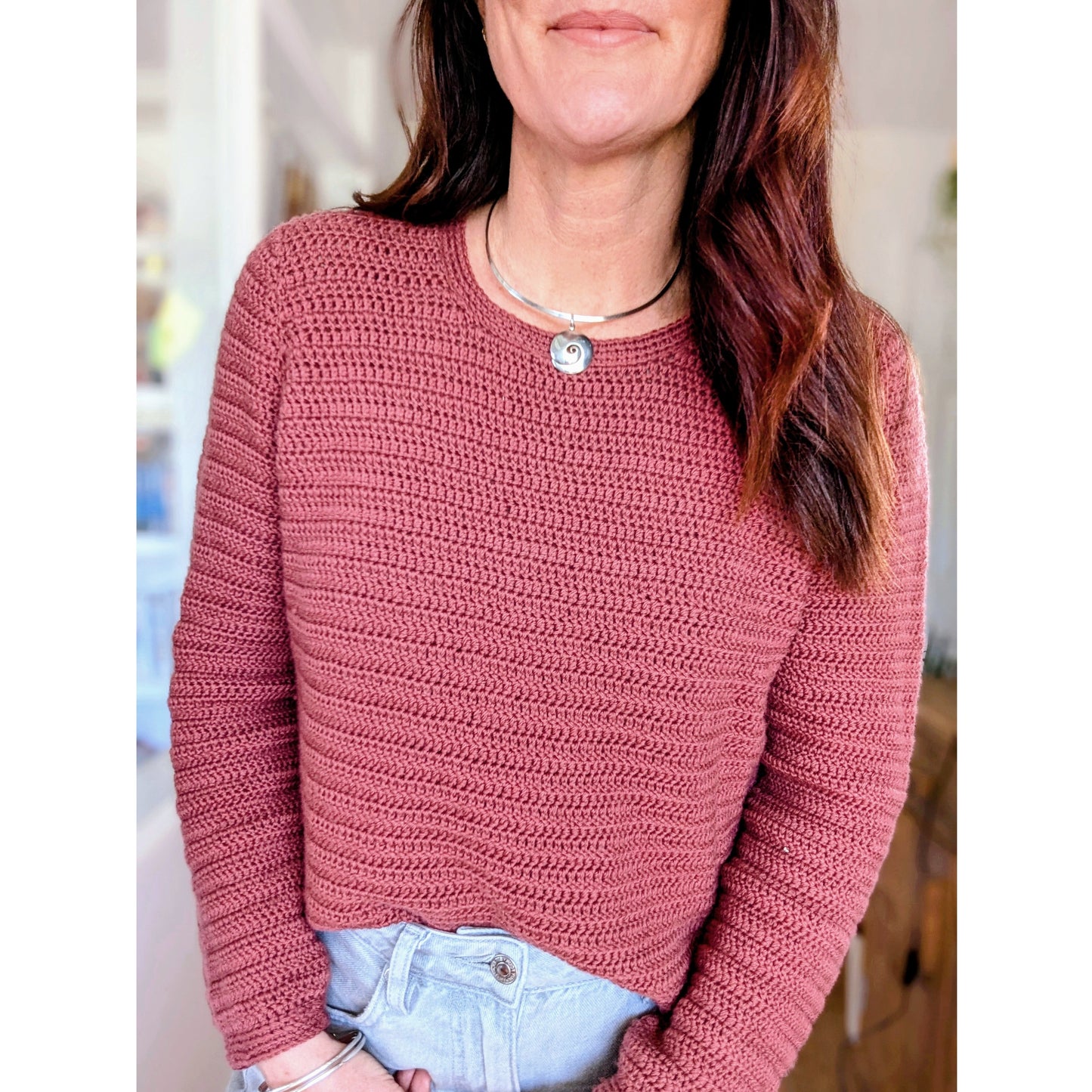 Astral jumper crochet pattern - Downloadable PDF