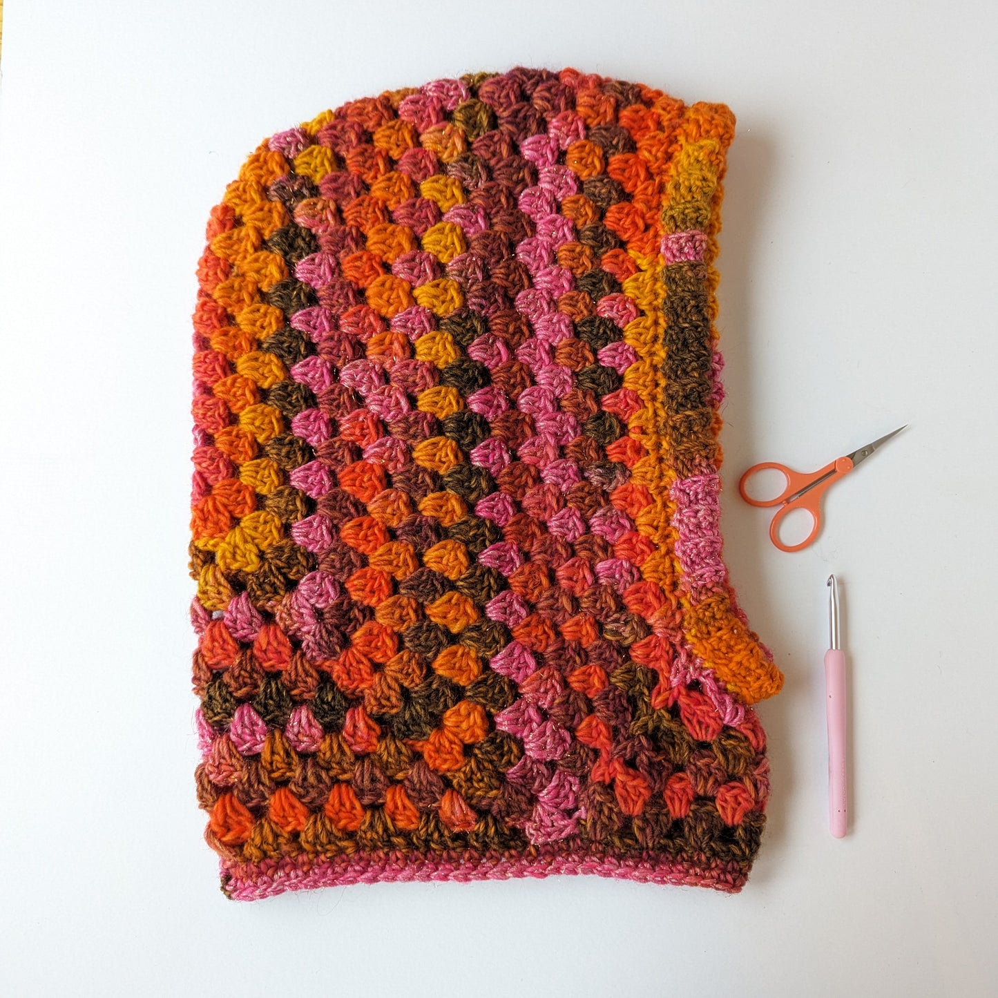 Mellow Hood crochet pattern - Downloadable PDF