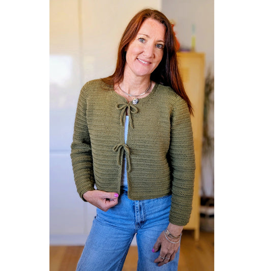 Stellar cardigan crochet pattern - Downloadable PDF