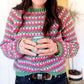 Granny Go Round Jumper crochet pattern 2.0 - Downloadable PDF