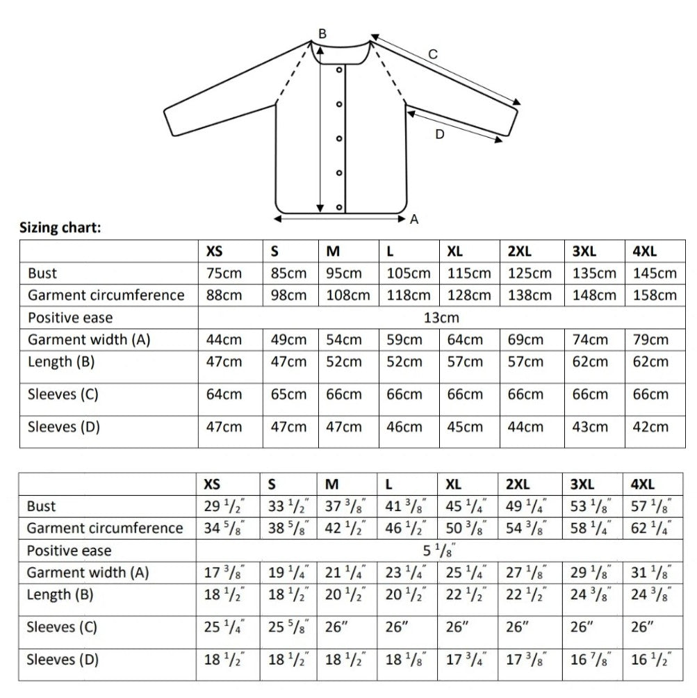 Granny Go Round Cardigan crochet pattern 2.0 - Downloadable PDF