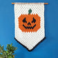 Pumpkin wall hanging crochet pattern -Downloadable PDF