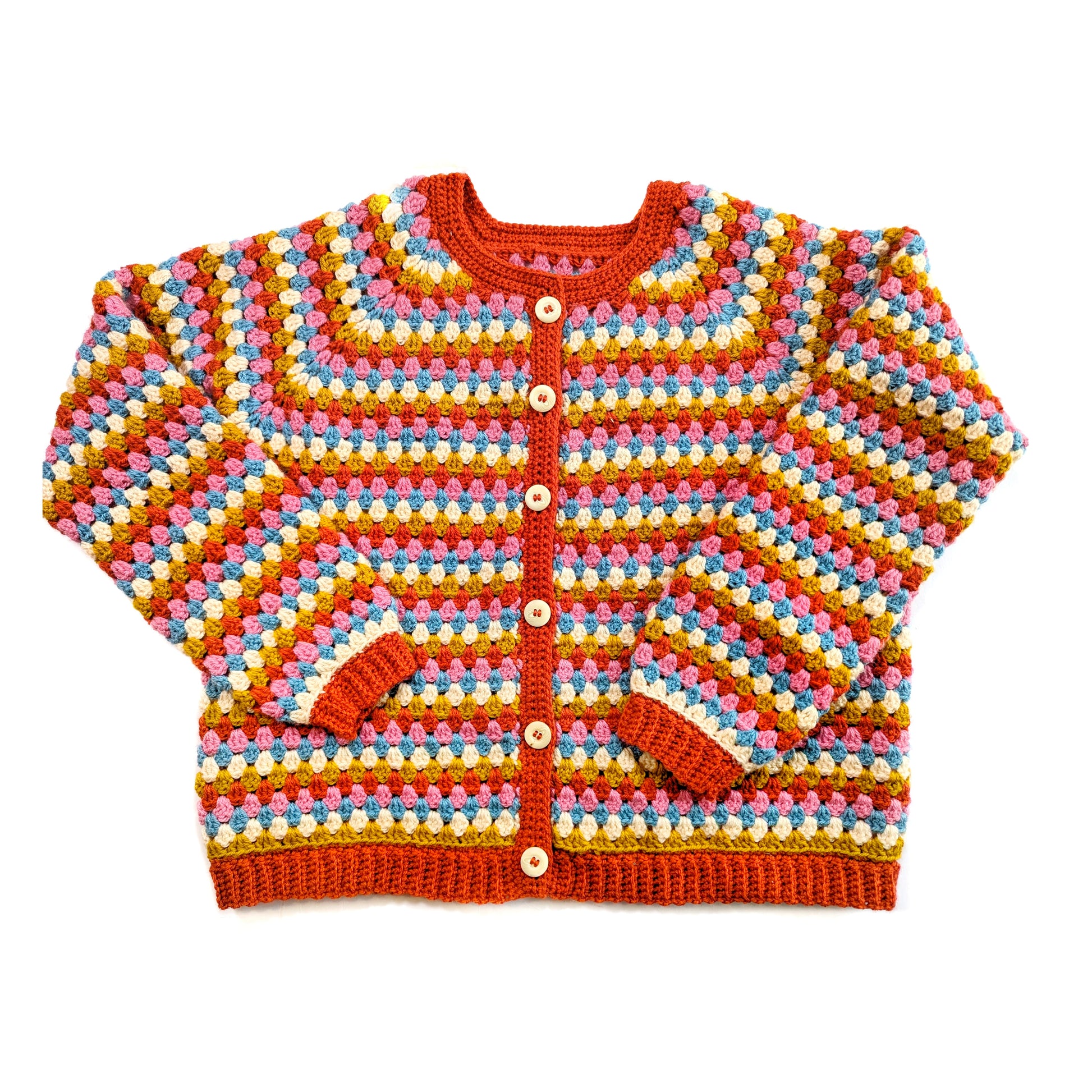 Granny Go Round cardigan 2.0