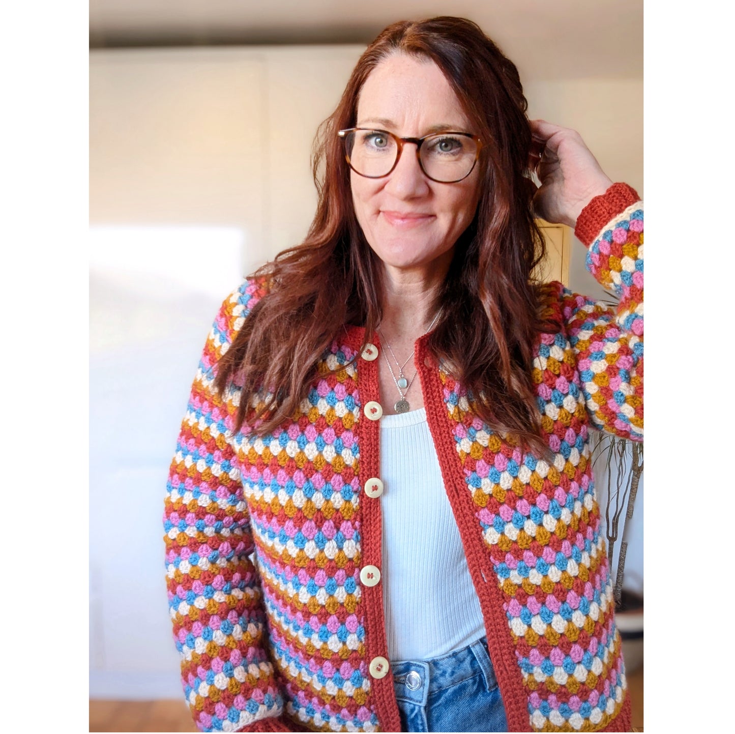 Granny Go Round cardigan 2.0