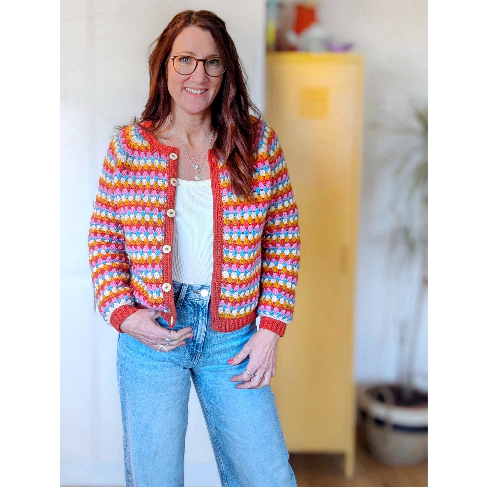 Granny Go Round cardigan 2.0