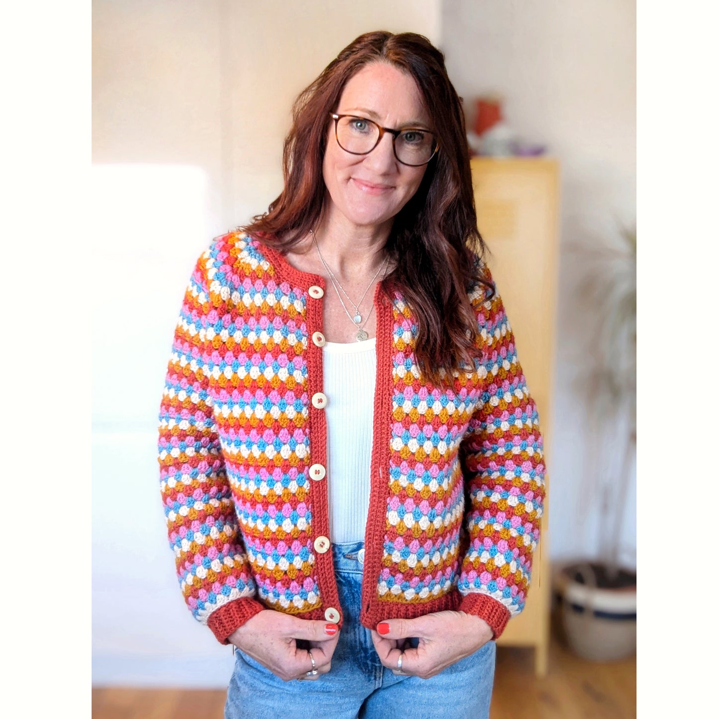 Granny Go Round cardigan 2.0