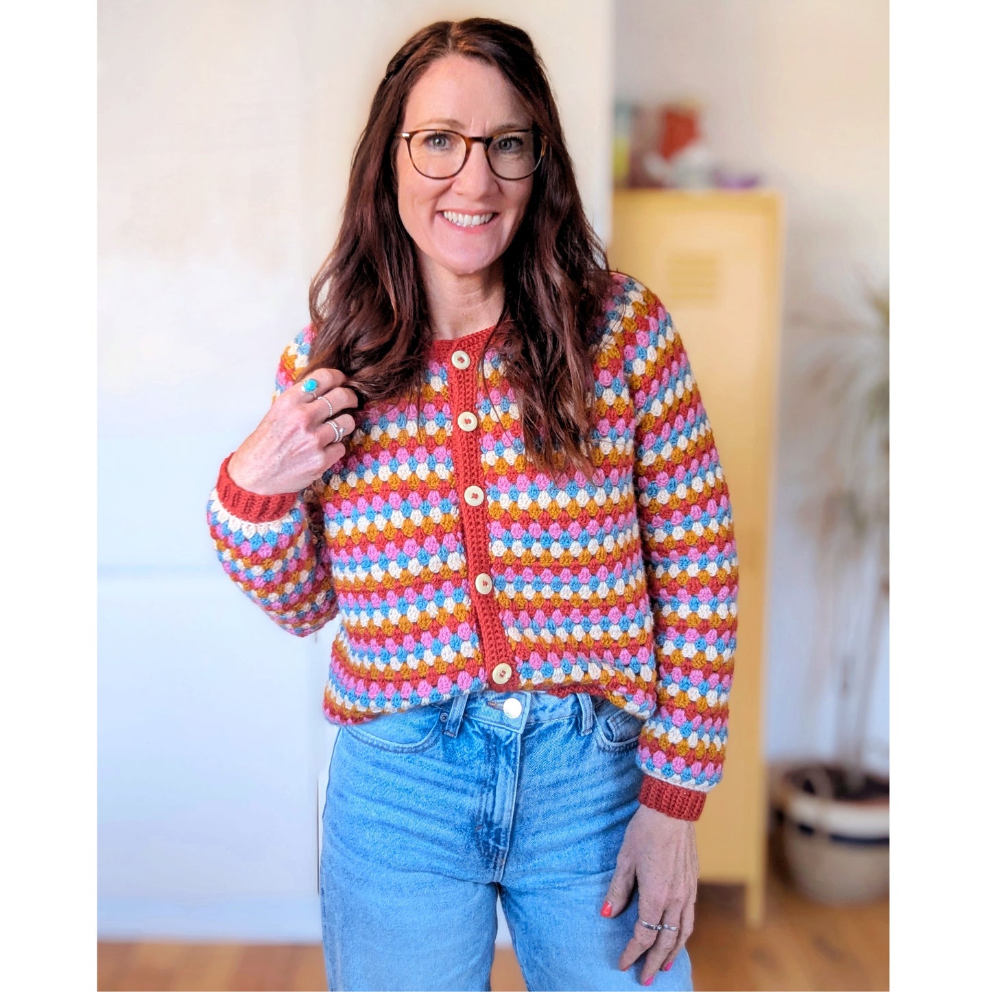 Granny Go Round cardigan 2.0