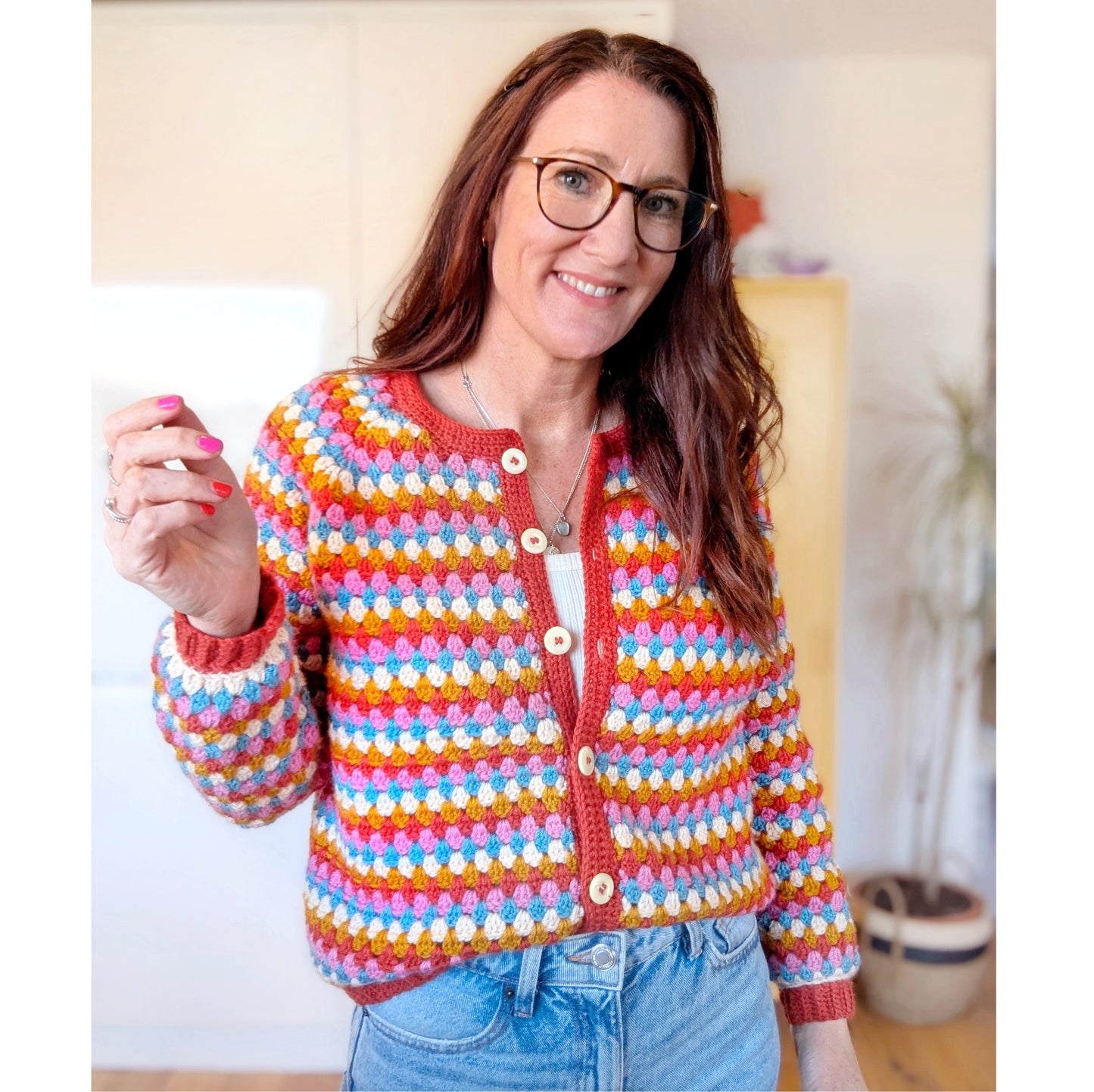 Granny Go Round cardigan 2.0