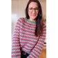 Granny Go Round Jumper crochet pattern 2.0 - Downloadable PDF