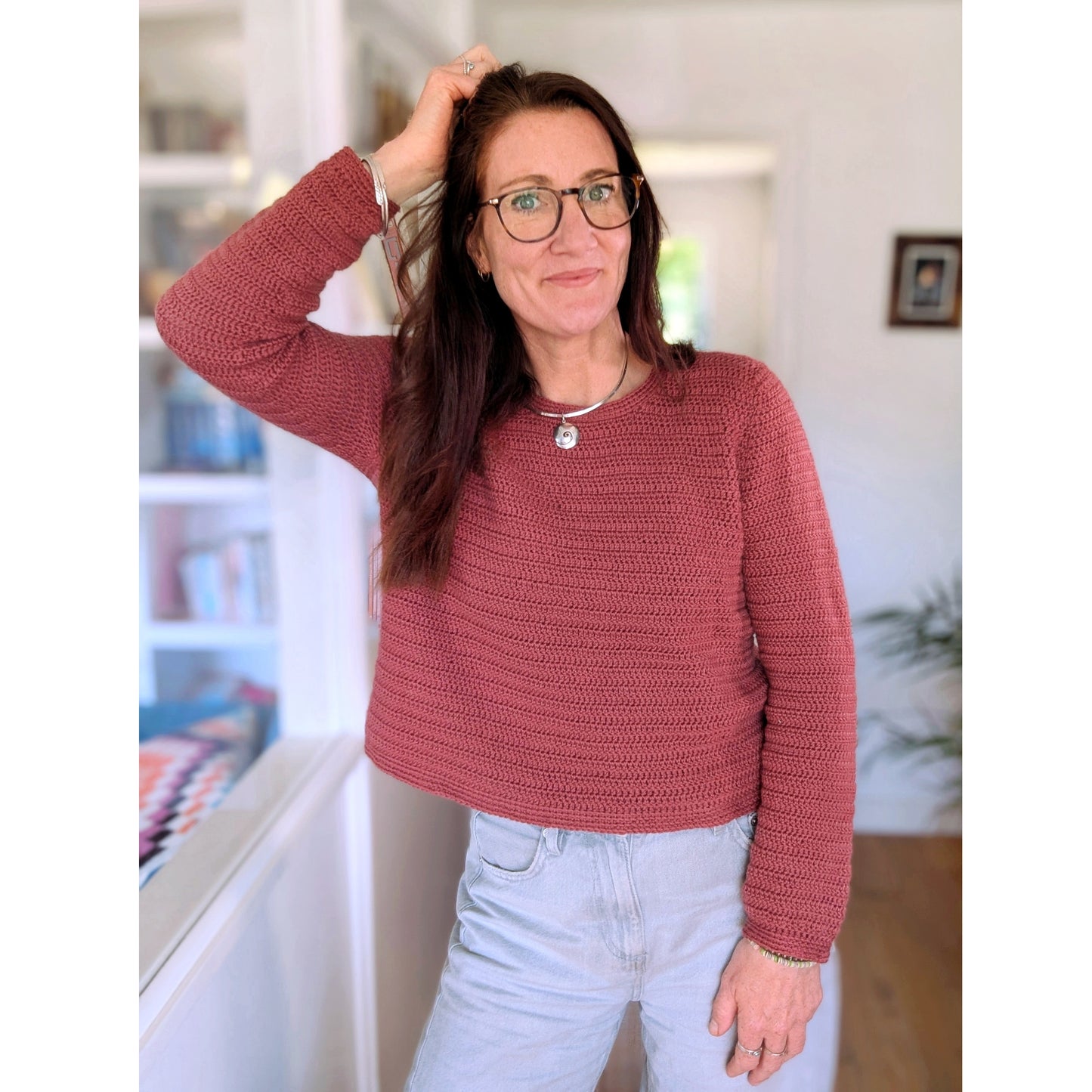Astral jumper crochet pattern - Downloadable PDF