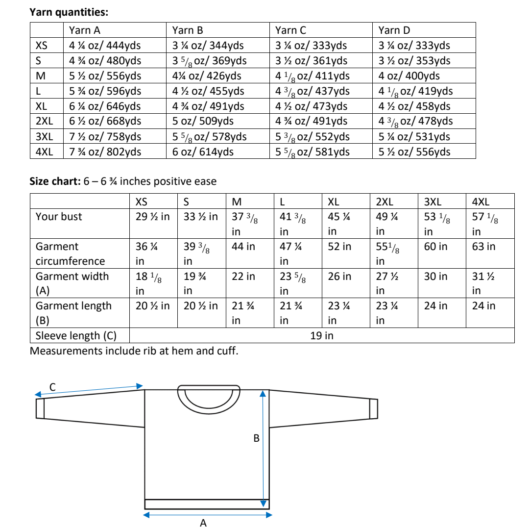 Patchwork jumper crochet pattern - downloadable PDF