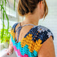 Ripple top crochet pattern - Downloadable PDF