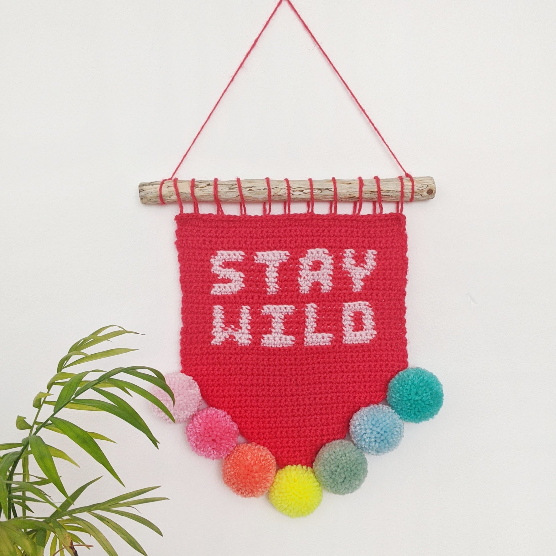 Stay Wild wall hanging
