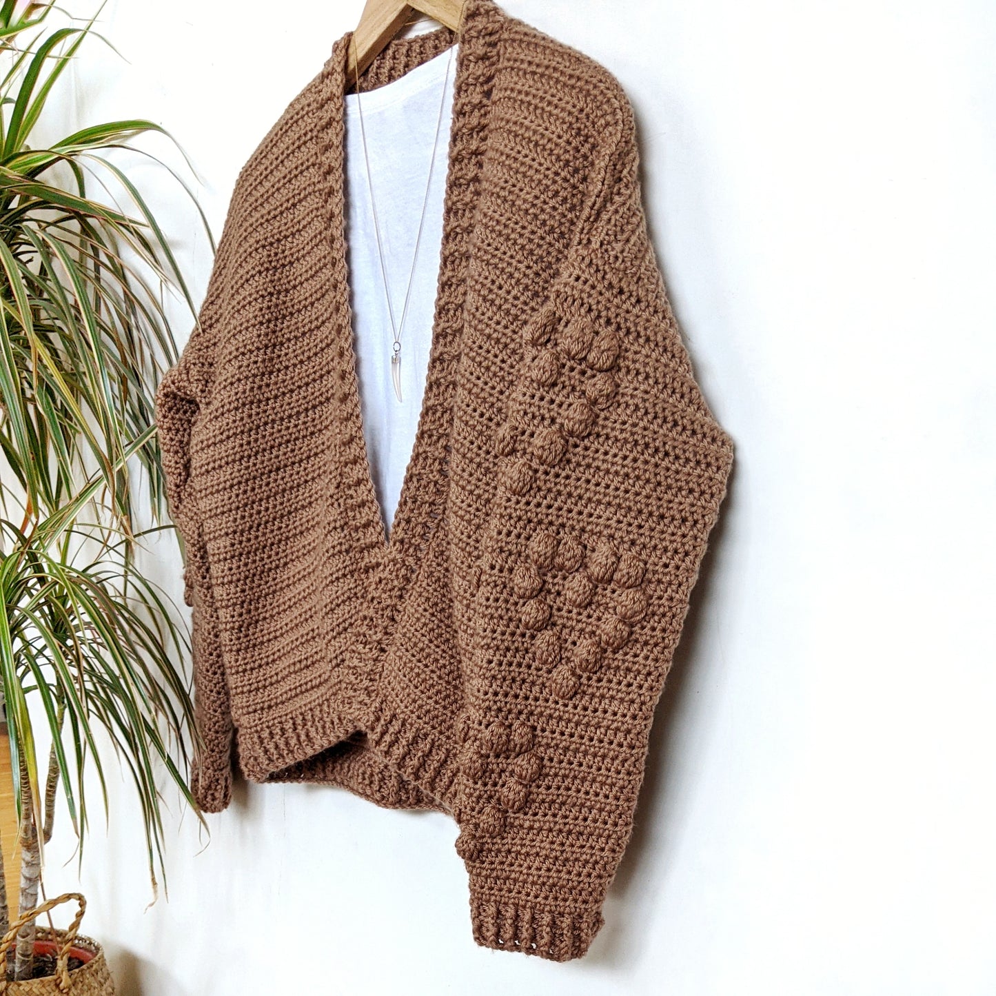 Bobble Heart Cardigan