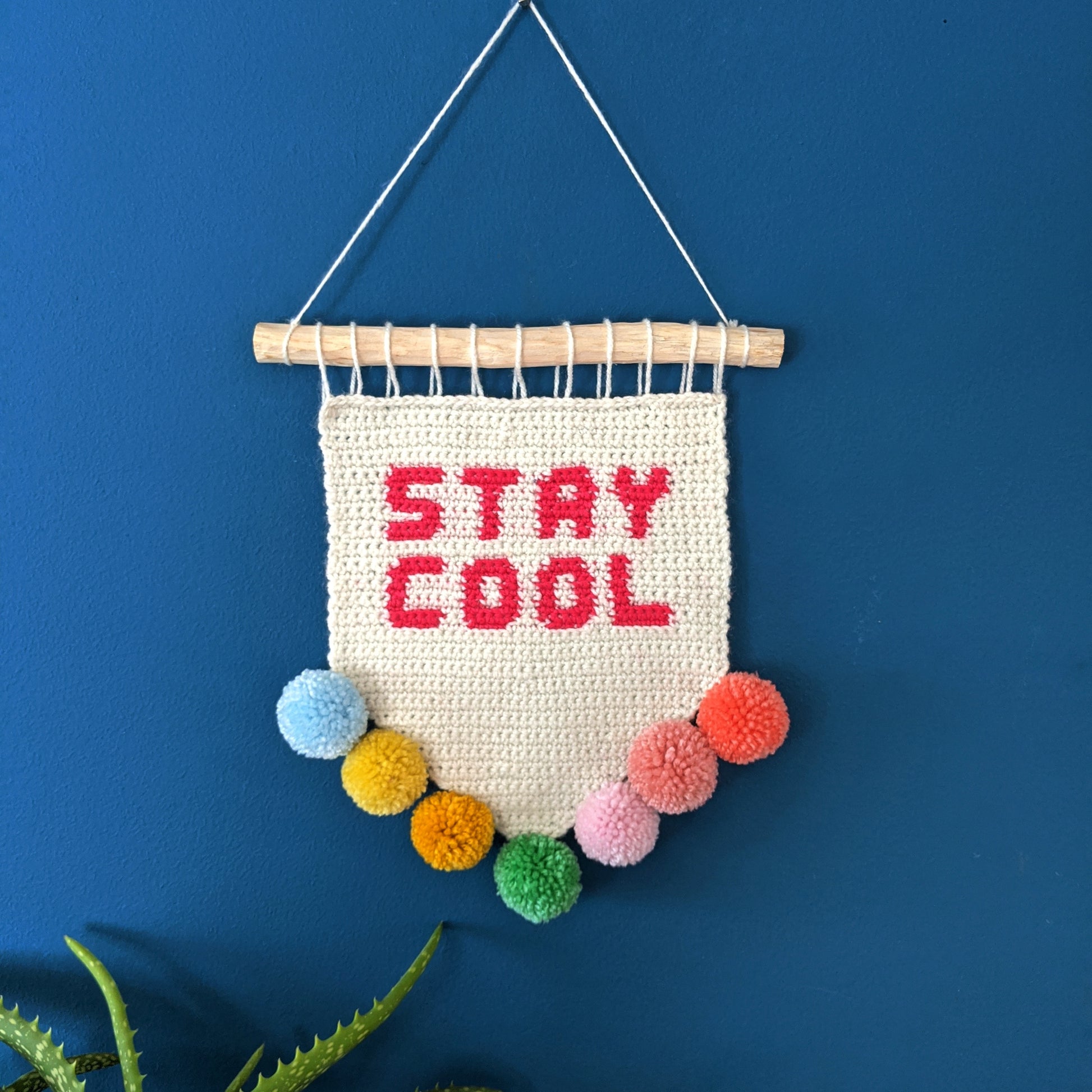 Stay Cool wall hanging